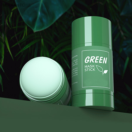 green mask stick in store